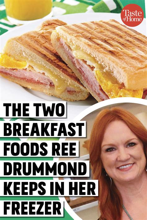 The Two Breakfast Foods Ree Drummond Keeps in Her Freezer Breakfast ...