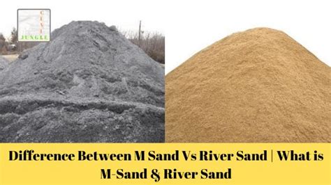 Difference Between M Sand Vs River Sand