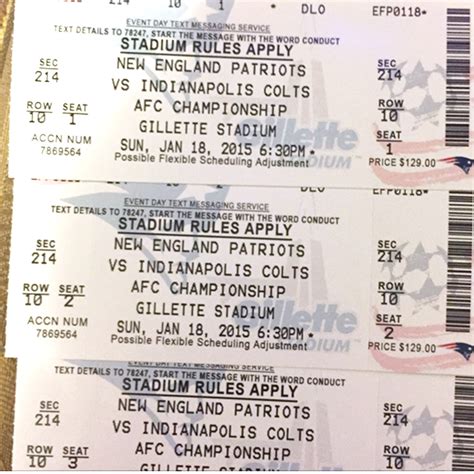 New England Patriots warn fans about counterfeit tickets - New England ...