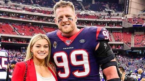 JJ.. Watt and Kealia Ohai wedding photos: NFL star gets married to girlfriend in beautiful ...