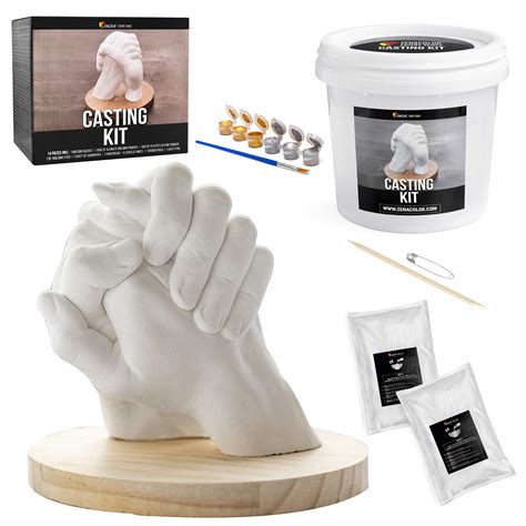 Complete Hand Casting Kit for Couples | for Her | DIY Kits for Adults | Casting Kit with ...