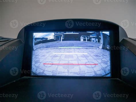 Car rear view video camera screen monitor display 12602131 Stock Photo at Vecteezy