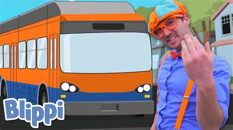 Blippi Bus Song! | Kids Songs & Nursery Rhymes | Educational Videos for ...