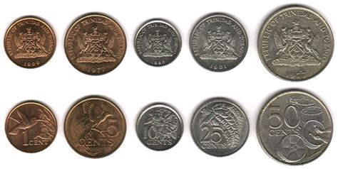 Circulation Coin Sets of the World | Coins, Trinidad, Tobago