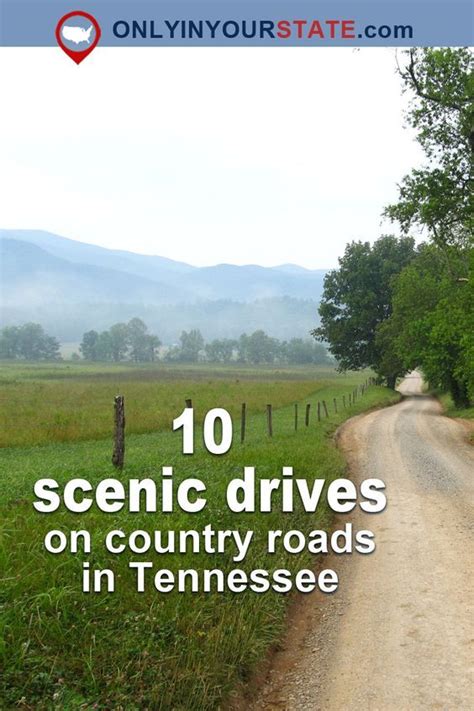 Scenic Drives In Tennessee Map - Map