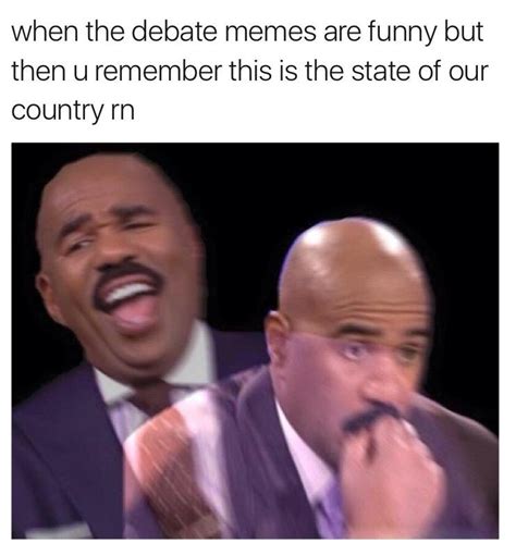 When the debate memes are funny but then u remember this is the state of our country rn | 2016 ...