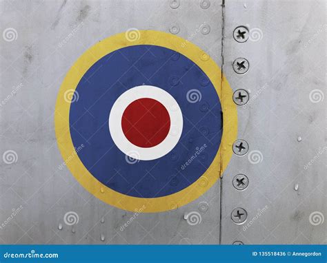 Royal Air Force Roundel stock photo. Image of culture - 135518436