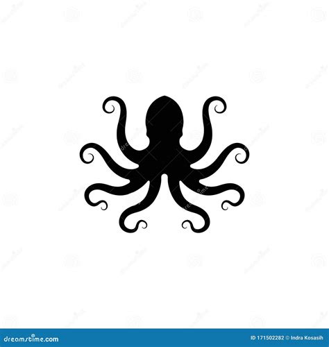 Octopus. Logo stock vector. Illustration of life, design - 171502282