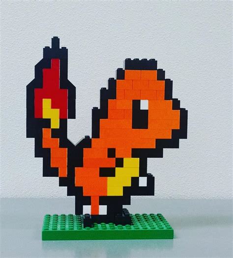 Lego Pixel Art Pokemon Pokeball | vlr.eng.br