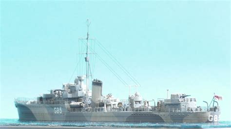 HMS Jupiter 1940 - 1/700 Flyhawk J Class destroyer - iModeler