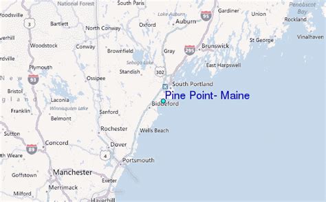 Pine Point, Maine Tide Station Location Guide