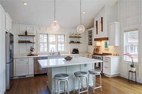 Integrated Kitchens | Board and Batten White Kitchen