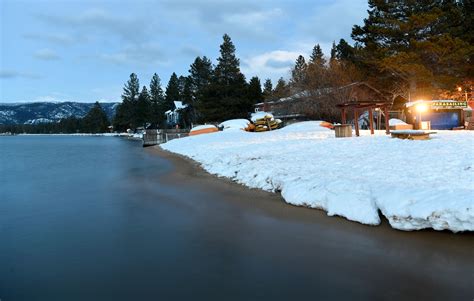 Lake Tahoe fills to the top as massive winter snows melt