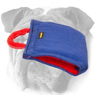 French Linen Bite Protection Sleeve for English Bulldog Puppy : English Bulldog Breed: Harness ...