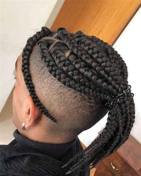 11 Creative Box Braids Hairstyles for Men