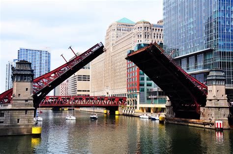 Nikon Sniper: LaSalle Bridge Over The Chicago River