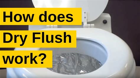 How to use the Dry Flush toilet - YouTube