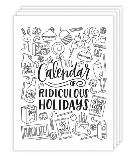 Free Printable Coloring Calendar Pages | Damask Love