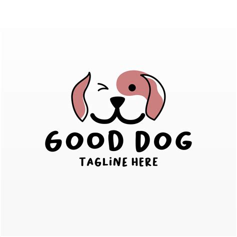 Dog logo design concept template vector 26711969 Vector Art at Vecteezy