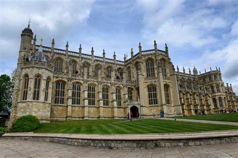 St Georges Chapel, Windsor Castle, UK Editorial Stock Image - Image of ...