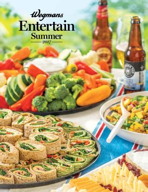 Wegmans Catering Menu PDF: Complete with ease | airSlate SignNow