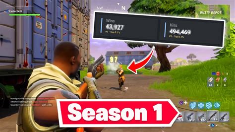 So I Exposed OG Players Fortnite Stats… (Season 1) - YouTube