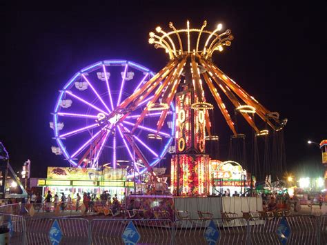 A Night on the Midway, at the Lenawee County Fair, in Adrian, MI! Roller Coasters, Roller ...