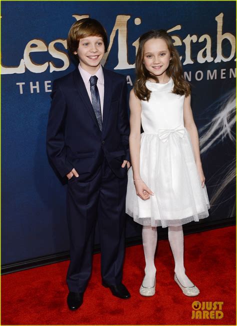 Isabelle Allen & Daniel Huttlestone: 'Les Miserables' Premiere! | Photo ...