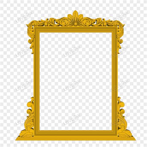 Gold Frame PNG Images With Transparent Background | Free Download On Lovepik