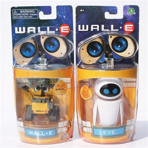 Aliexpress.com : Buy 2 Styles Optional Cartoon Movie Wall E Toy Walle Eve Figure Toys Wall E ...