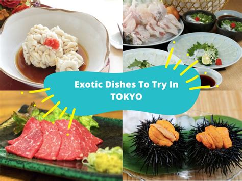 Exotic Japanese Food You Must Try In Tokyo