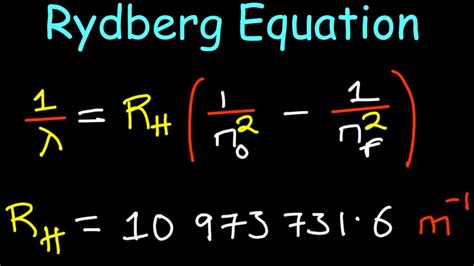 Rydberg equation in 2 minutes - YouTube