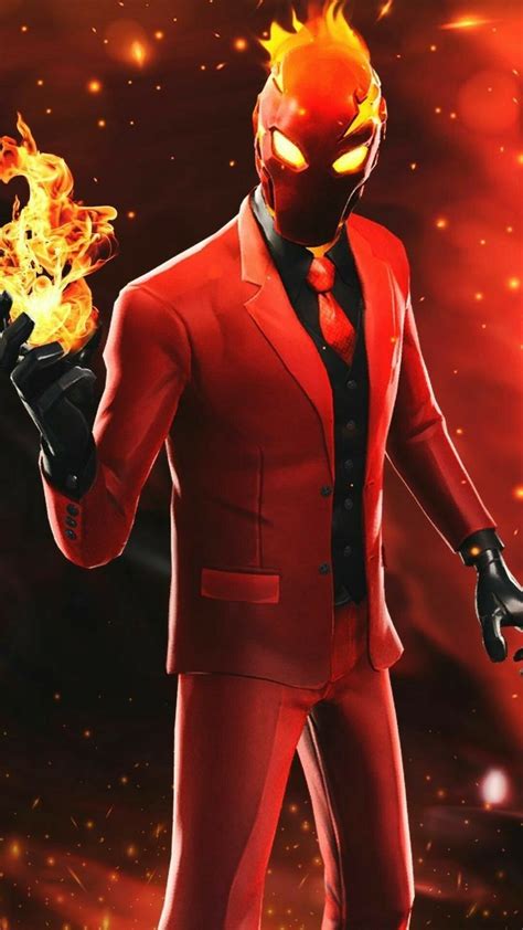 Fire man Skin Fortinite | Gaming wallpapers, Fortnite, Best gaming ...