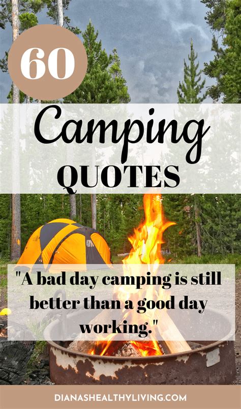 60 ULTIMATE CAMPING QUOTES | Diana's Healthy Living