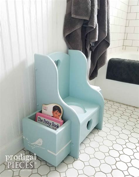 Potty Chair Makeover ~ Talking Toddler Style - Prodigal Pieces