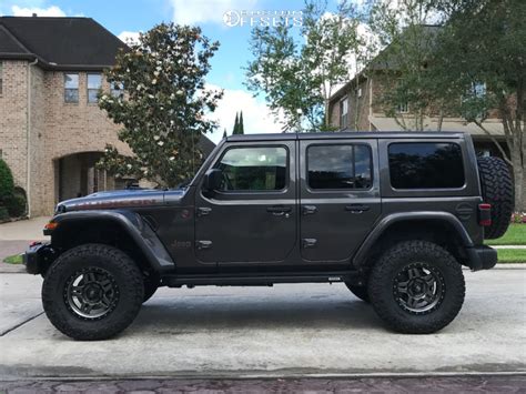 2019 Jeep Wrangler Wheel Offset Aggressive > 1" Outside Fender Suspension Lift 2.5" | 690528 ...