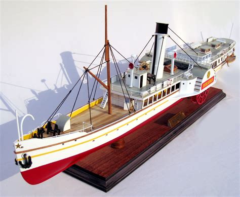 Paddle Steamer Skibladner Ship Model - GN (CS0008P) - UK Premier ship ...