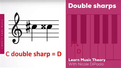 Double Sharps | Learn Music Theory 3 | Video Lesson - YouTube