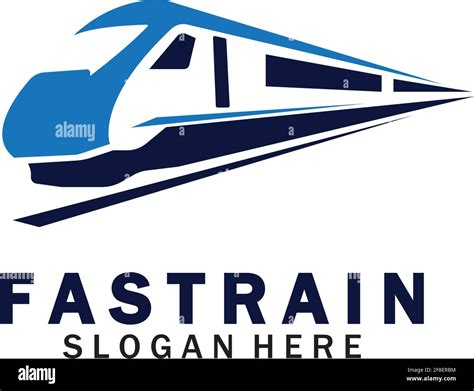 Train logo vector illustration design.fast train logo.High speed train ...