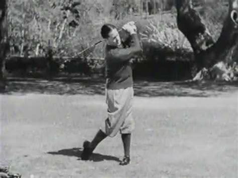 Bobby Jones Perfect Golf Swing - YouTube