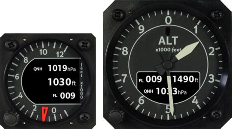 Indu Altimeter - Aircraft Instruments by Kanardia