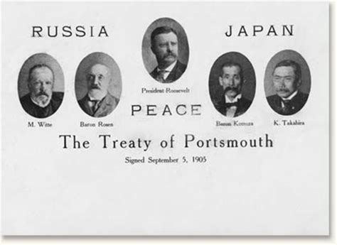 The Treaty of Portsmouth (Portsmouth Peace Treaty)