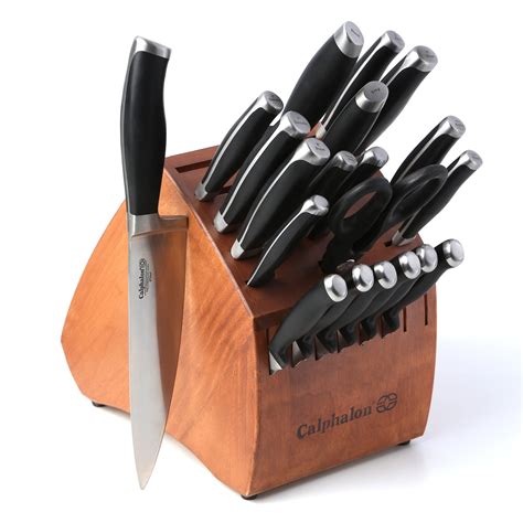 Calphalon Contemporary Cutlery 21 Piece Knife Block Set & Reviews | Wayfair