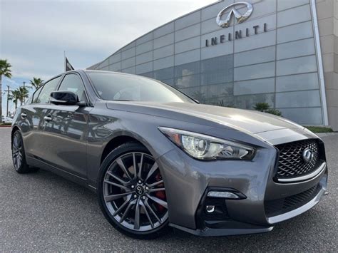 New 2023 INFINITI Q50 RED SPORT 400 RWD SEDAN in Edinburg #I23392 | Bert Ogden INFINITI