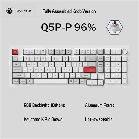 Keychron Q5 Pro Wireless Mechanical Keyboard, Computers & Tech, Parts & Accessories, Computer ...