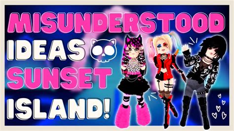 MISUNDERSTOOD Outfit Inspo For Sunset Island | Theme Inspo | FEM and ...