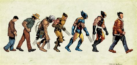 Wolverine Evolution by drucpec on DeviantArt