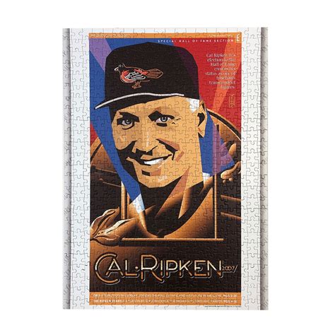 Cal Ripken Hall of Fame Jigsaw Puzzle | Shop the Tribune Publishing Official Store