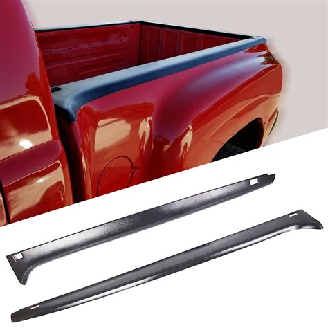 Buy ECOTRIC Bed Rail Caps Stepside Compatible with 1999-2005 Chevy Chevrolet Silverado 1500 GMC ...