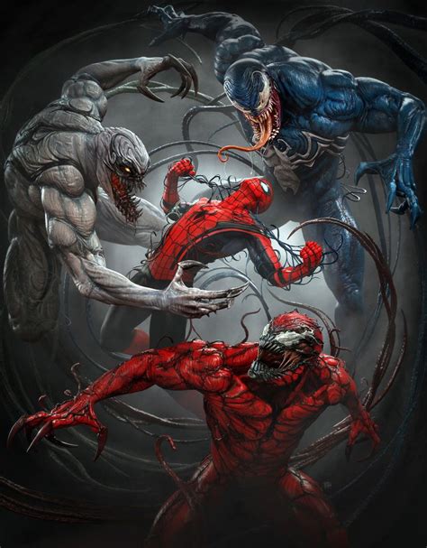 ArtStation - Symbiote, Raf Grassetti | Venom comics, Venom spiderman, Marvel art